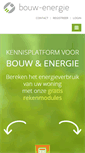 Mobile Screenshot of bouw-energie.be